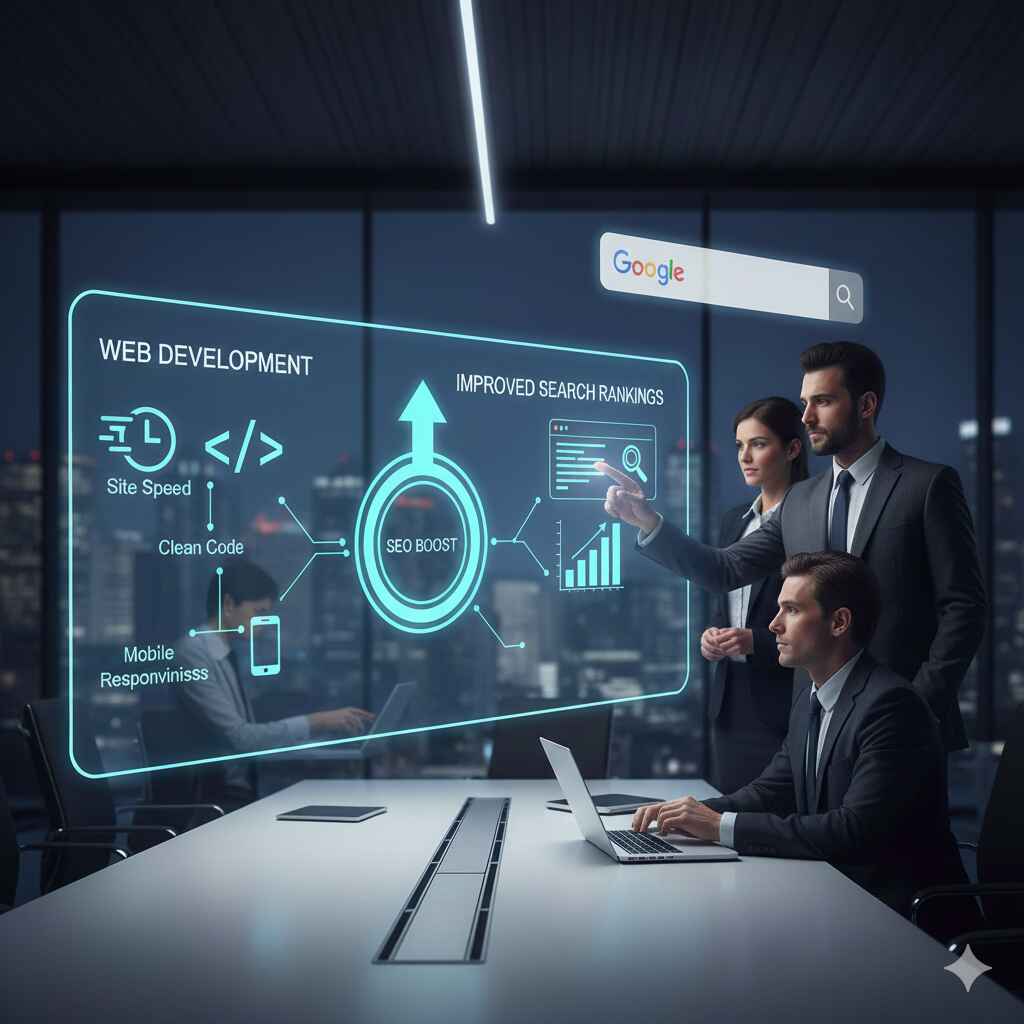 Web Development Enhances SEO