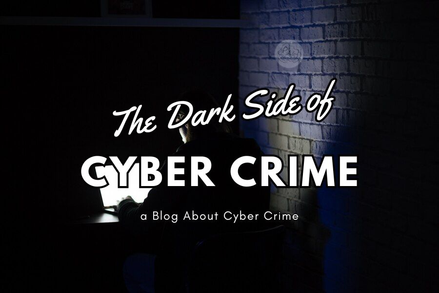 A shadowy figure in a hoodie illuminated by the glow of a computer screen, symbolizing the dark side of cybercrime.